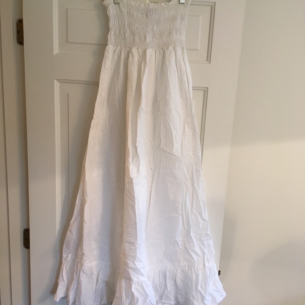 Victoria’s Secret White Cotton Maxi Dress or Skirt